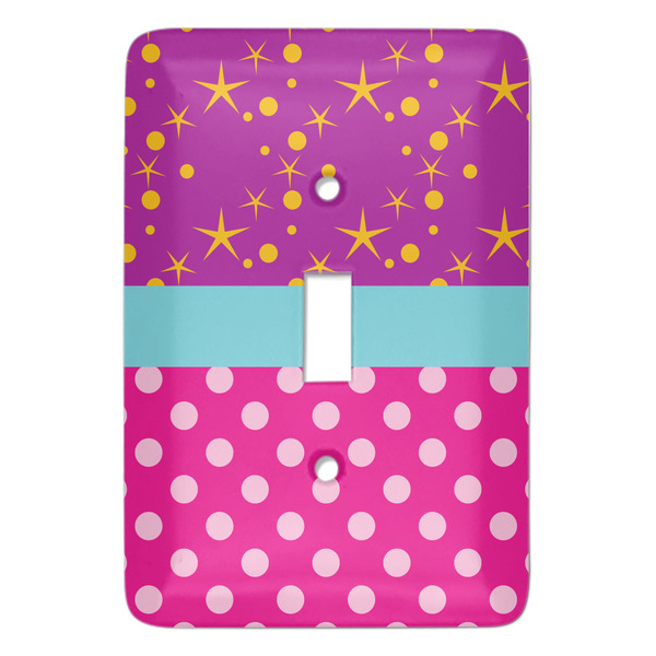 Custom Sparkle & Dots Light Switch Cover