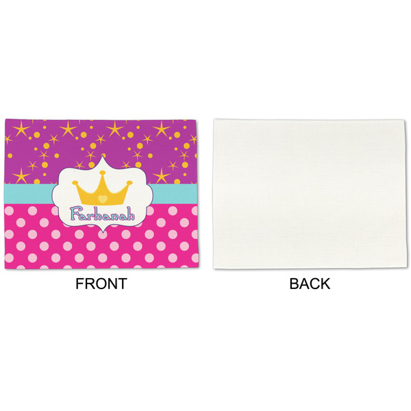 Sparkle & Dots Linen Placemat - APPROVAL Single (single sided)