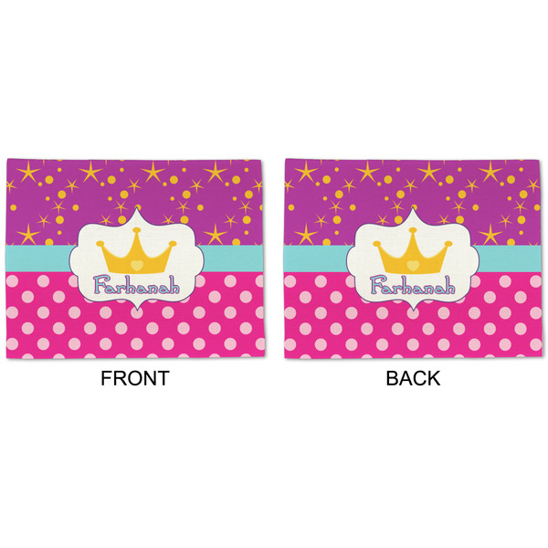 Sparkle & Dots Linen Placemat - APPROVAL (double sided)