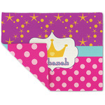 Sparkle & Dots Double-Sided Linen Placemat - Single w/ Name or Text