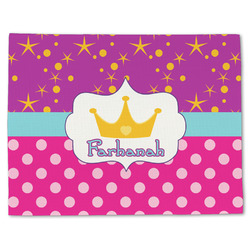 Sparkle & Dots Single-Sided Linen Placemat - Single w/ Name or Text