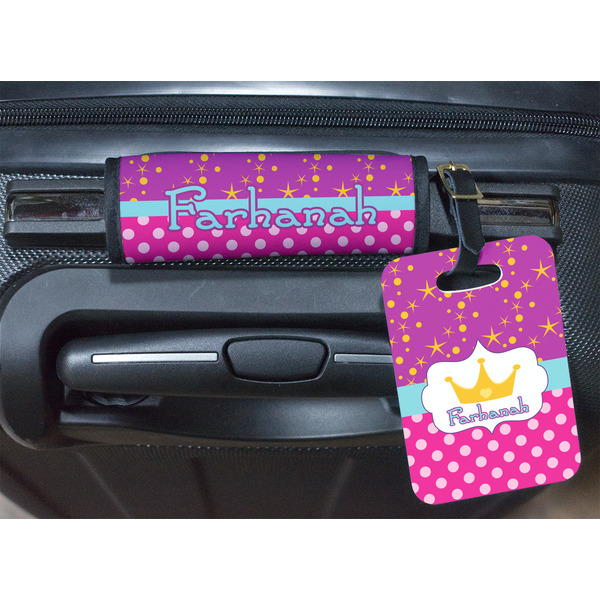 Sparkle & Dots Luggage Wrap & Tag