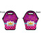 Sparkle & Dots Lunch Bag - Front and Back