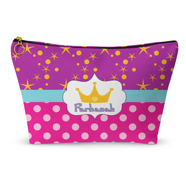 Custom Sparkle & Dots Makeup Bag - Small - 8.5"x4.5" (Personalized)