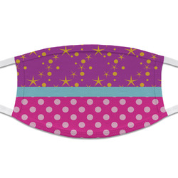 Sparkle & Dots Cloth Face Mask (T-Shirt Fabric)