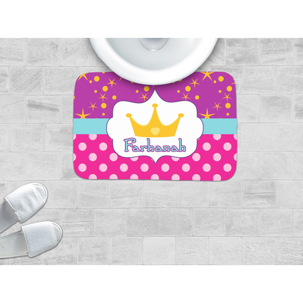 Sparkle & Dots Memory Foam Bath Mat - LIFESTYLE