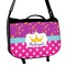 Sparkle & Dots Messenger Bag (Personalized)