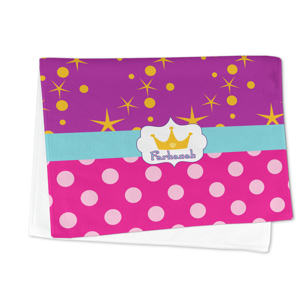 Sparkle & Dots Microfiber Dish Towel - FOLDED HALF