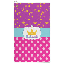 Sparkle & Dots Microfiber Golf Towel (Personalized)