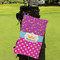 Sparkle & Dots Microfiber Golf Towels - Small - LIFESTYLE