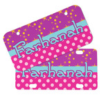Sparkle & Dots Mini/Bicycle License Plate (Personalized)