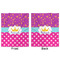 Sparkle & Dots Minky Blanket - 50"x60" - Double Sided - Front & Back