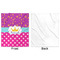 Sparkle & Dots Minky Blanket - 50"x60" - Single Sided - Front & Back