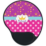 Sparkle & Dots Mouse Pad with Wrist Support