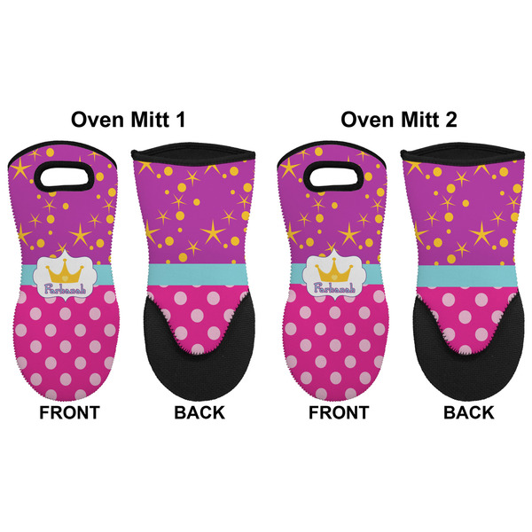 Sparkle & Dots Neoprene Oven Mitt - Set of 2 - Approval