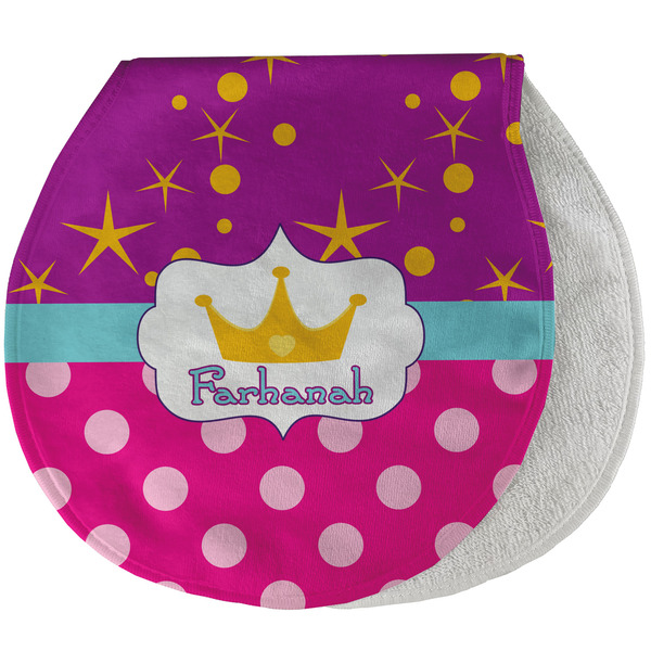 Sparkle & Dots New Baby Burp Folded