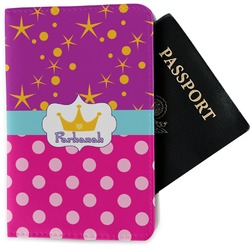 Sparkle & Dots Passport Holder - Fabric (Personalized)