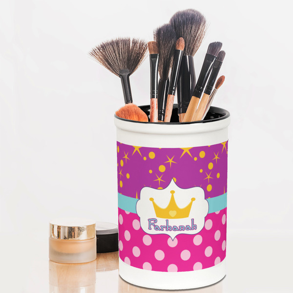 Sparkle & Dots Pencil Holder - LIFESTYLE makeup