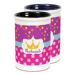 Sparkle & Dots Ceramic Pencil Holder - Large