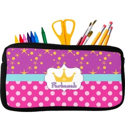 Sparkle & Dots Neoprene Pencil Case (Personalized)
