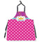 Sparkle & Dots Apron Without Pockets w/ Name or Text