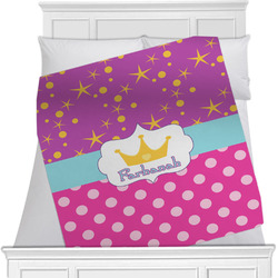 Sparkle & Dots Minky Blanket (Personalized)