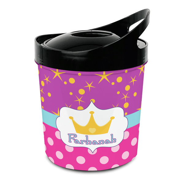 Custom Sparkle & Dots Plastic Ice Bucket (Personalized)