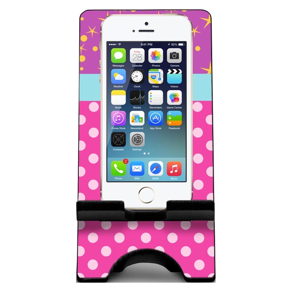 Sparkle & Dots Phone Stand w/ Phone