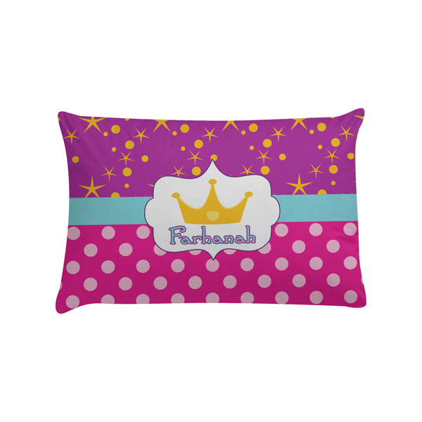 Custom Sparkle & Dots Pillow Case - Standard w/ Name or Text