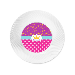 Sparkle & Dots Plastic Party Appetizer & Dessert Plates - 6" (Personalized)