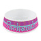 Sparkle & Dots Plastic Dog Bowl - Small (Personalized)
