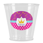 Sparkle & Dots Plastic Shot Glass (Personalized)