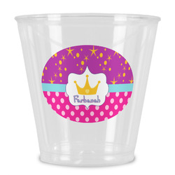 Sparkle & Dots Plastic Shot Glass (Personalized)