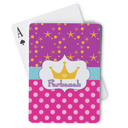 Sparkle & Dots Playing Cards (Personalized)