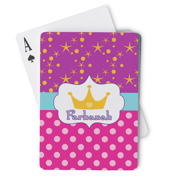 Custom Sparkle & Dots Playing Cards (Personalized)