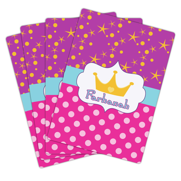 Sparkle & Dots Playing Cards - Hand Back View