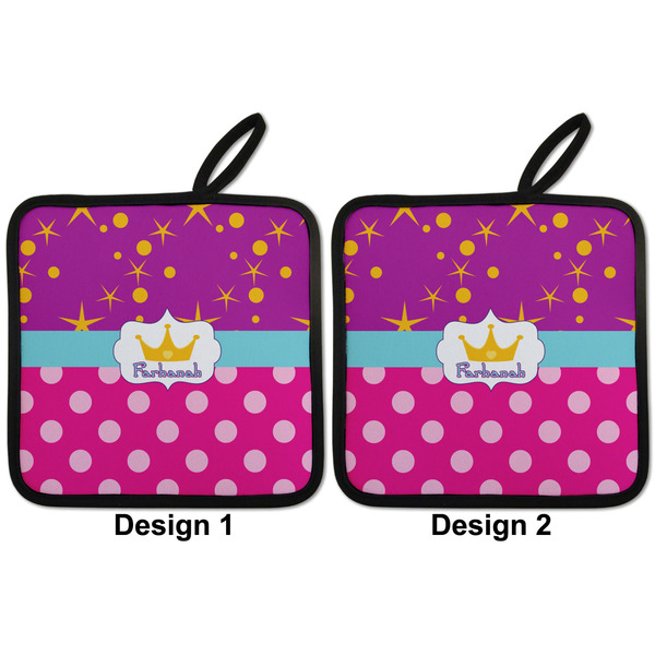 Sparkle & Dots Pot Holders - Set of 2 APPROVAL
