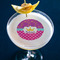 Sparkle & Dots Printed Drink Topper - Medium - In Context
