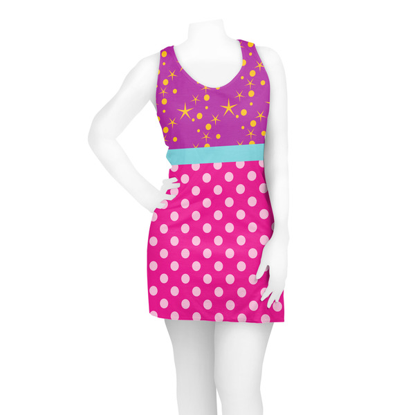 Sparkle & Dots Racerback Dress - On Model - Front