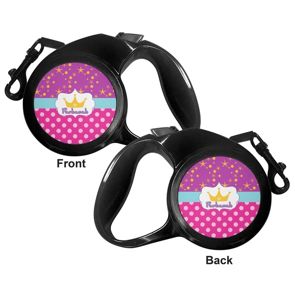Sparkle & Dots Retractable Dog Leash - Small - Apvl