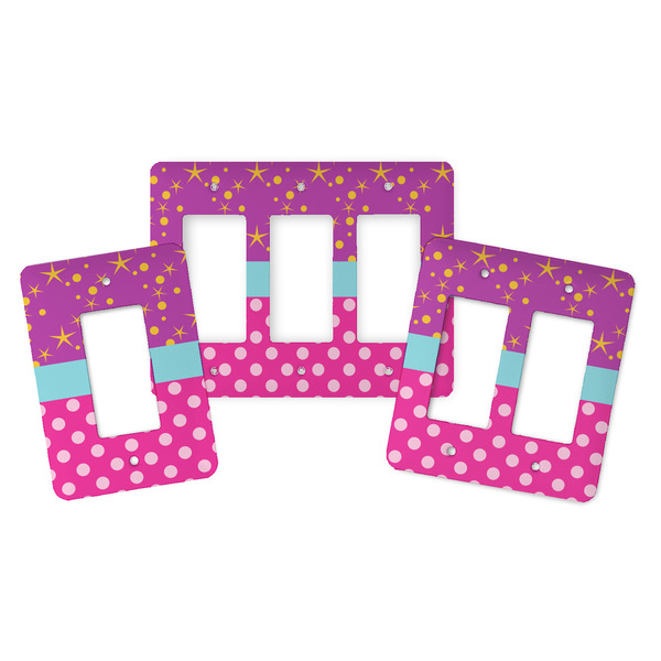 Sparkle & Dots Rocker Light Switch Covers - Parent - ALL VARIATIONS