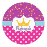 Sparkle & Dots Round Decal - XLarge (Personalized)