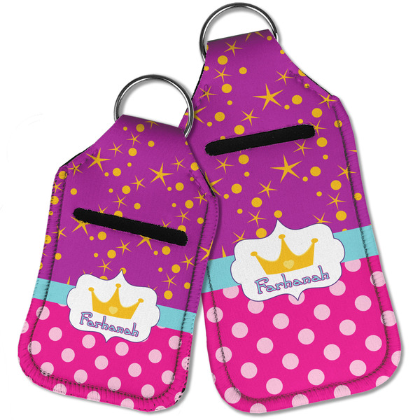 Sparkle & Dots Sanitizer Holder Keychain - Parent Main