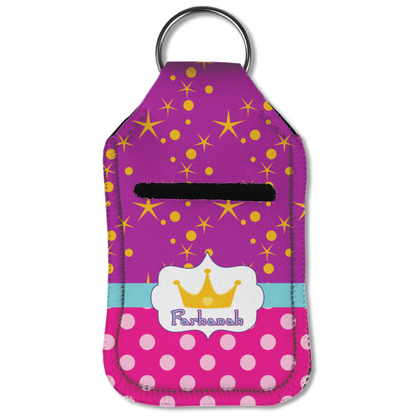 Sparkle & Dots Sanitizer Holder Keychain - Small (Front Flat)