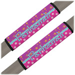 Sparkle & Dots Seat Belt Covers (Set of 2) (Personalized)