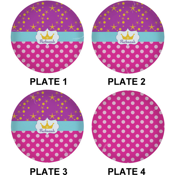 Sparkle & Dots Set of Lunch / Dinner Plates (Approval)