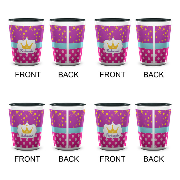 Sparkle & Dots Shot Glassess - Two Tone - Set of 4 - APPROVAL