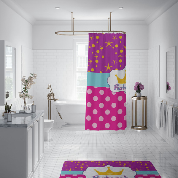 Sparkle & Dots Shower Curtain - Custom Size