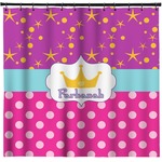 Sparkle & Dots Shower Curtain (Personalized)