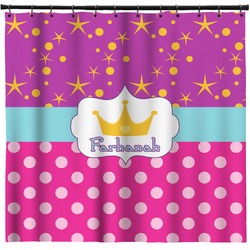 Sparkle & Dots Shower Curtain (Personalized)